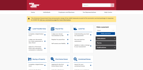 State Revenue Office of Victoria - Drupal website redevelopment