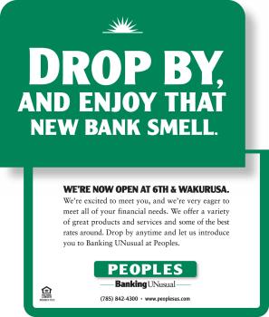 Enjoy that new bank smell