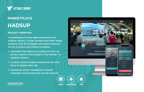 HadsUp - a Marketplace for Brands and advertisers