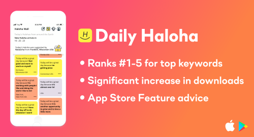 Daily Haloha App Store Optimization