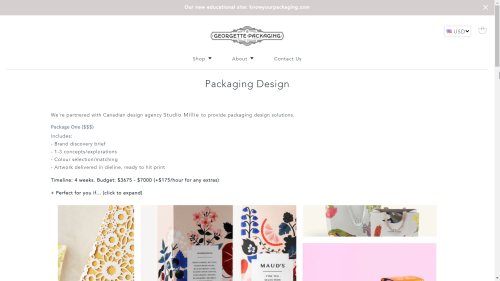 Georgette Packaging