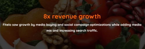 8x revenue growth