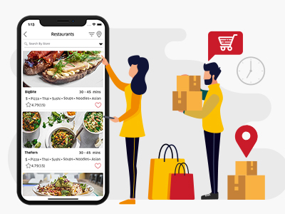 E - Delivery - On Demand Food Delivery App