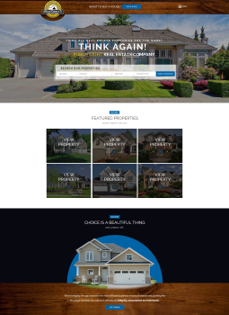 Wisconsin Real Estate Web Design Project