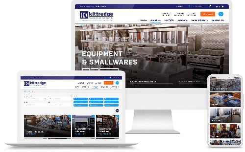 Kittredge Equipment B2B Website and Portal