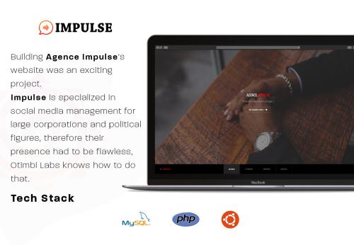 Website & Branding - Agence Impulse