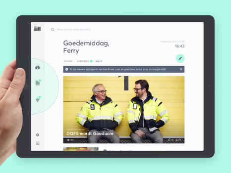 Efficient working and commucating with Goodacre Employee Portal