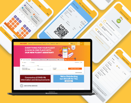 Welcome aboard for a digital flight - PEGASUS AIRLINES