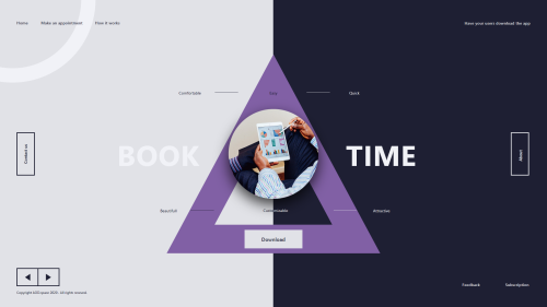 Booktime / appointment booking application