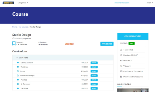 Learning Management Solution