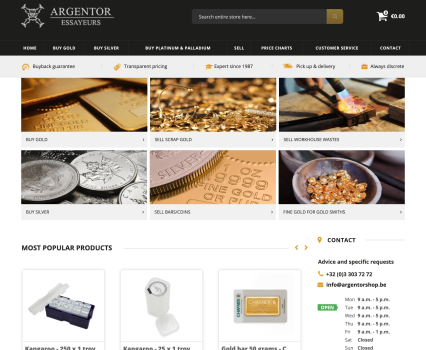 Argentor Antwerp (BE) Precious Metals Trading