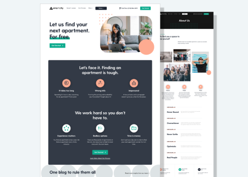 Smart City Locating Website Development