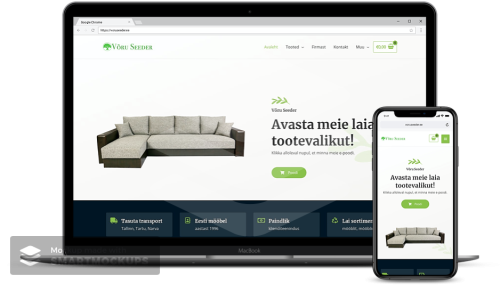 eCommerce development for furniture factory