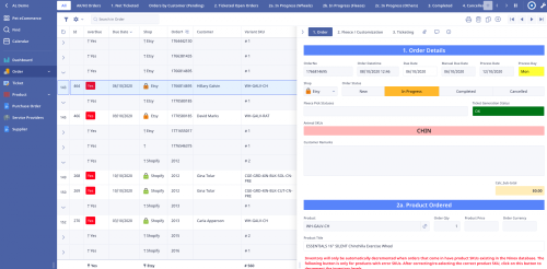 Maßgeschneidertes Bestandsmanagementsystem für Shopify-Shop