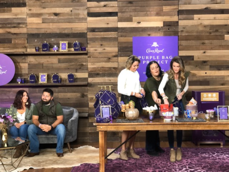 Crown Royal Purple Bag Project @ CMAs