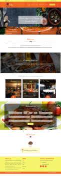 Restaurant Website with Table Booking