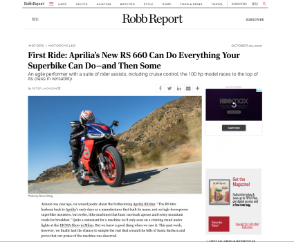 Aprilia RS660 and Tuono 660 Hybrid Launch