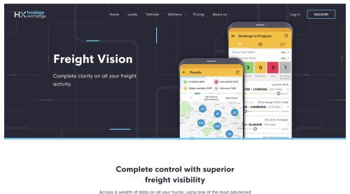 Website Build For UK’s Leading Haulage SaaS Platform