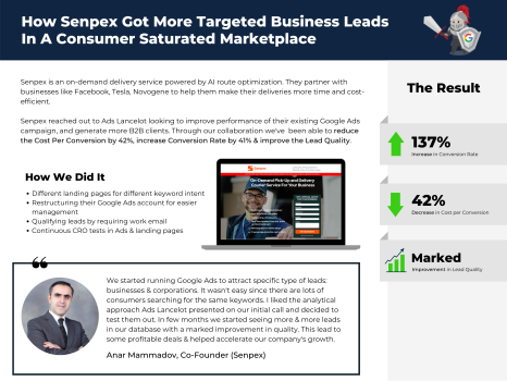 Senpex Gets More Targeted B2B Clients