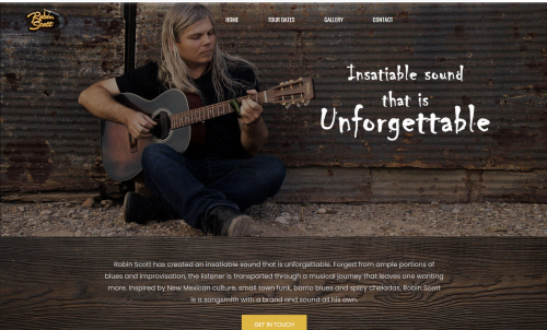 Simple website design
