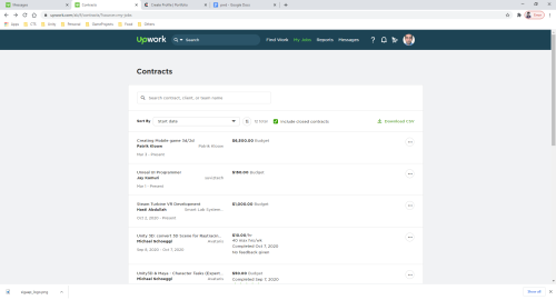 Upwork Contract