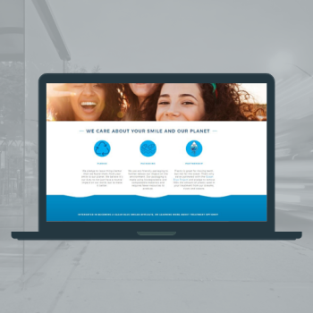 Clear Blue Smiles Website Designed and Developed by Afflecto Media Marketing