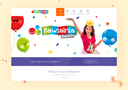 Website for local kindergarten