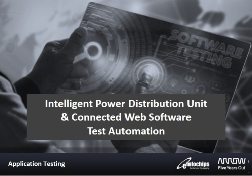 Intelligent Power Distribution Unit and Connected Web Software Test Automation