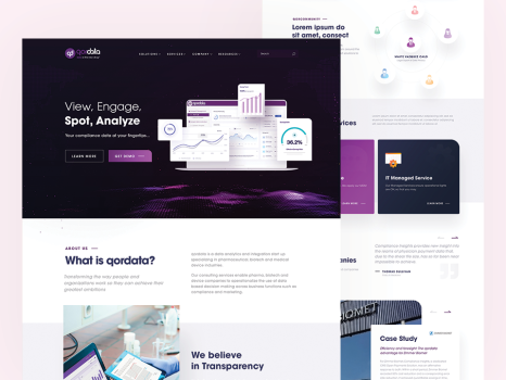 QorData - Web Design & Development