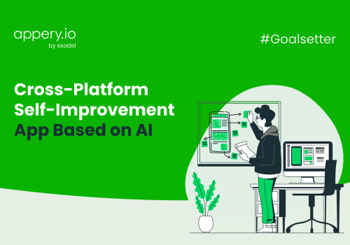 Cross-Platform Self-Improvement App Driven by AI Algorithms