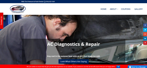 New Website for Local Auto Repair Shop