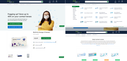 Magento e-commerce website
