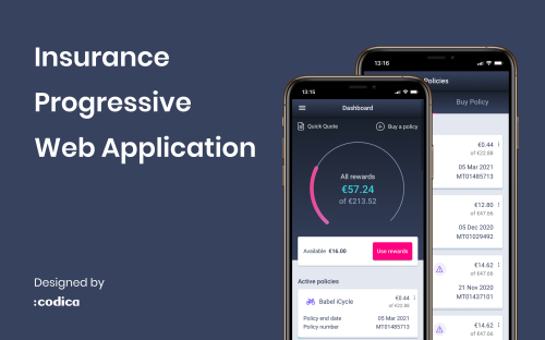 Insurance Progressive Web Application