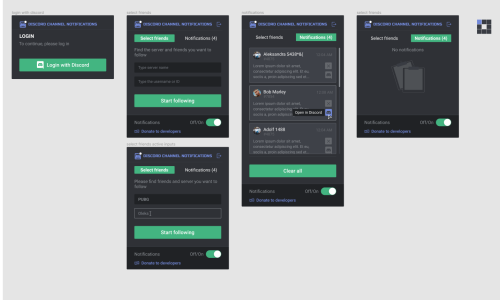 Discord Channel Notifications App
