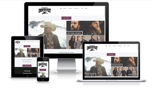 Countryfest Webdesign