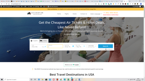 Flights & Hotels Meta Search Engine