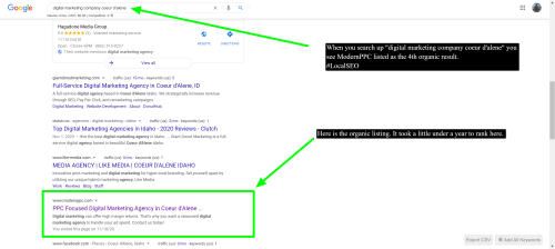Spokane SEO Advertising Agency based In CDA