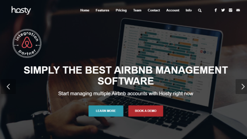 Hostyapp.com - Airbnb property management software