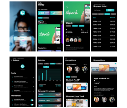 Yoke Network - New Look for Leading Influence Marketing App