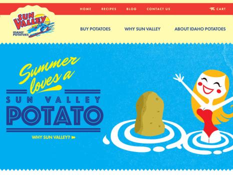 Website for Sun Valley Potatoes