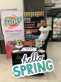 Fru-V Frozen Smoothie. Branding , Packaging, Websites