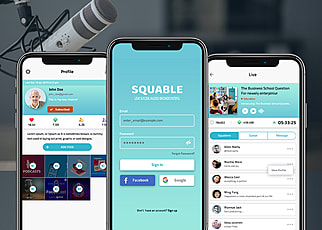 Squable - Live Social Audio Broadcasting