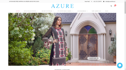 Azure - Website by The Socialhawks
