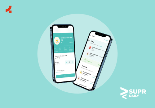 SuprDaily | Mobile App UX UI