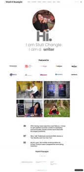 Author Website Development
