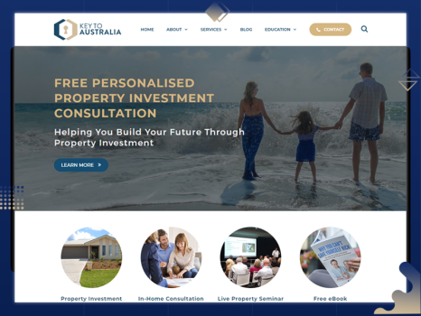 Key Australia Thrive Theme Website Development