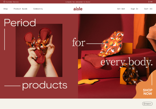 Reimagining CX for menstrual care