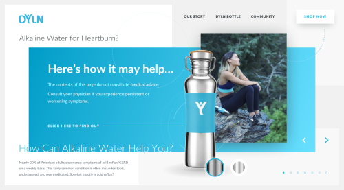 DYLN Living Water Bottle