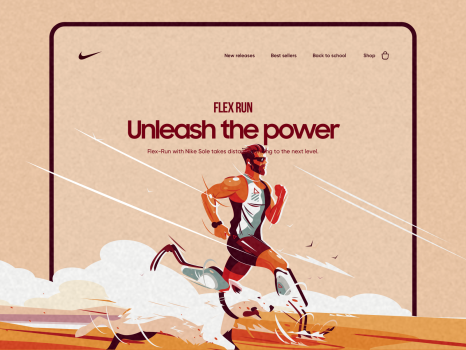 Nike Product Launch Page