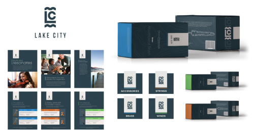 Schmitt Music Lake City Branding